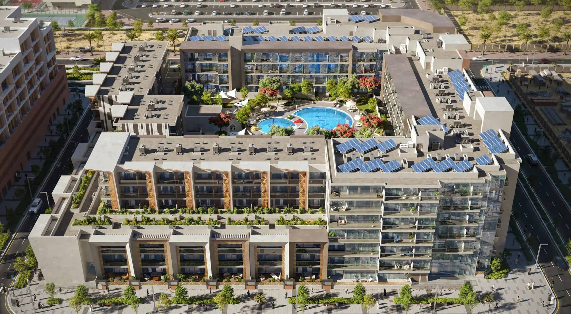 Plaza Reportage by Reportage Properties, Masdar City